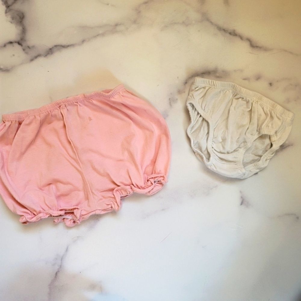 Baby girl underpants bloomers pull on 3 month